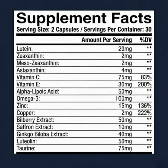 15-in-1 Macular Defense & Vision Support